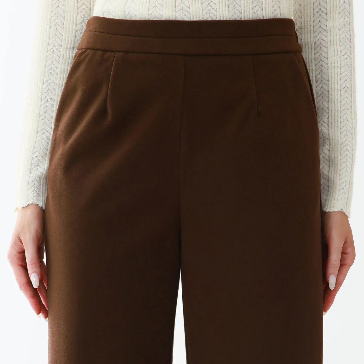 Elegant Plain Pants for Women Image