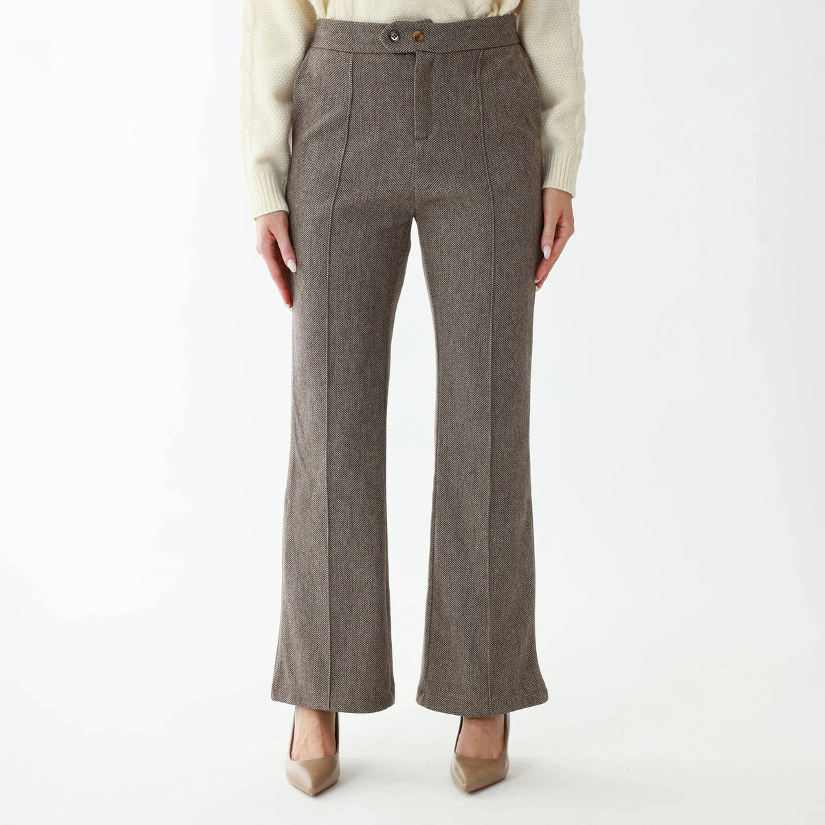 Elegant Solid Pants for Women Image