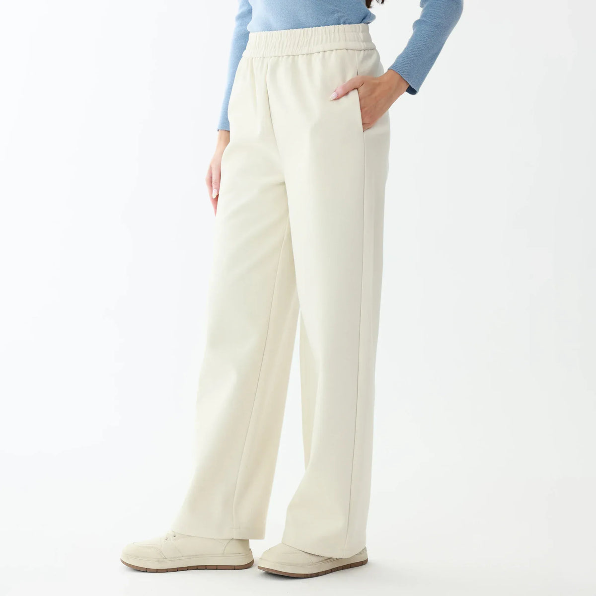 Elegant Jacquard Pants for Women Image