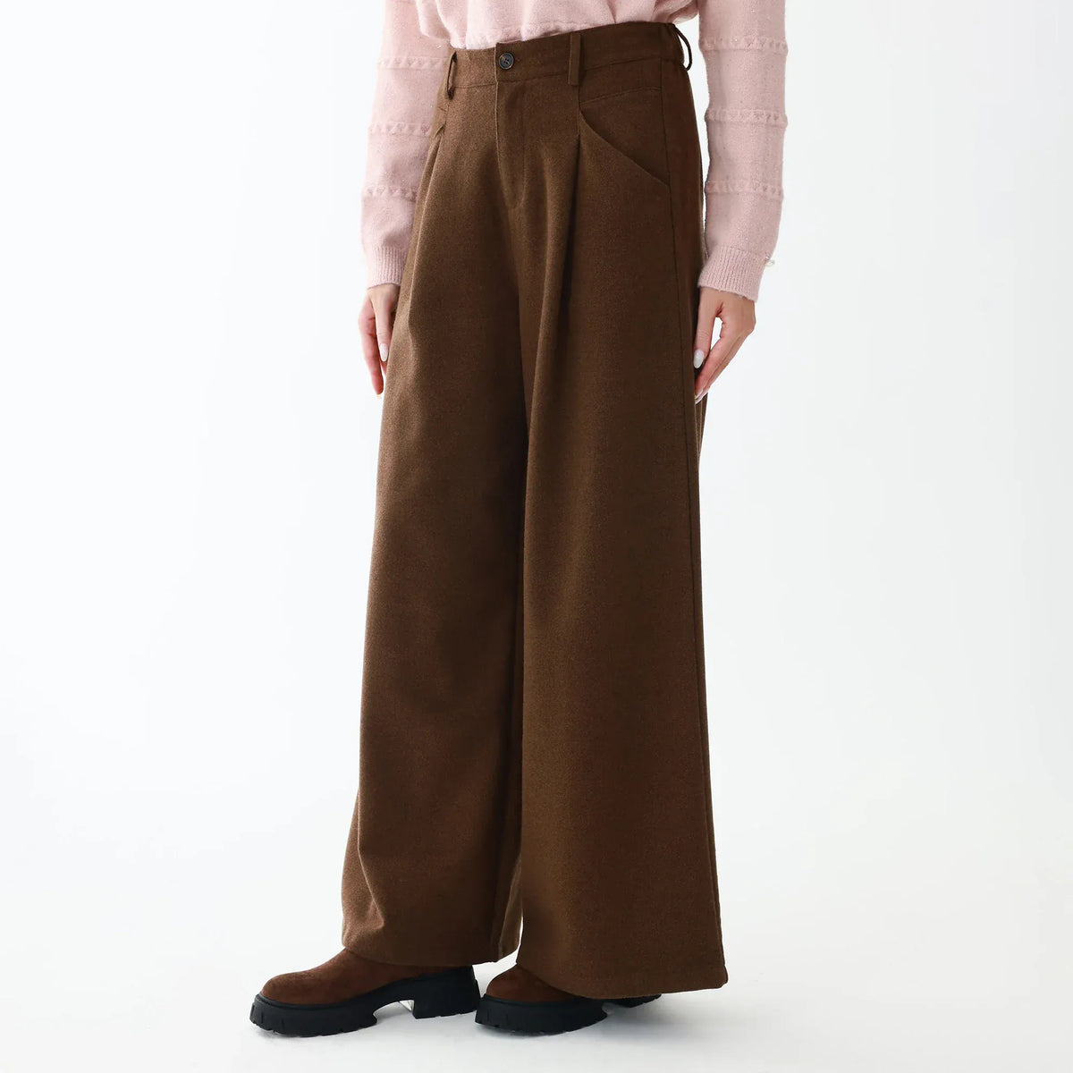 Elegant Plain Pants for Women Image