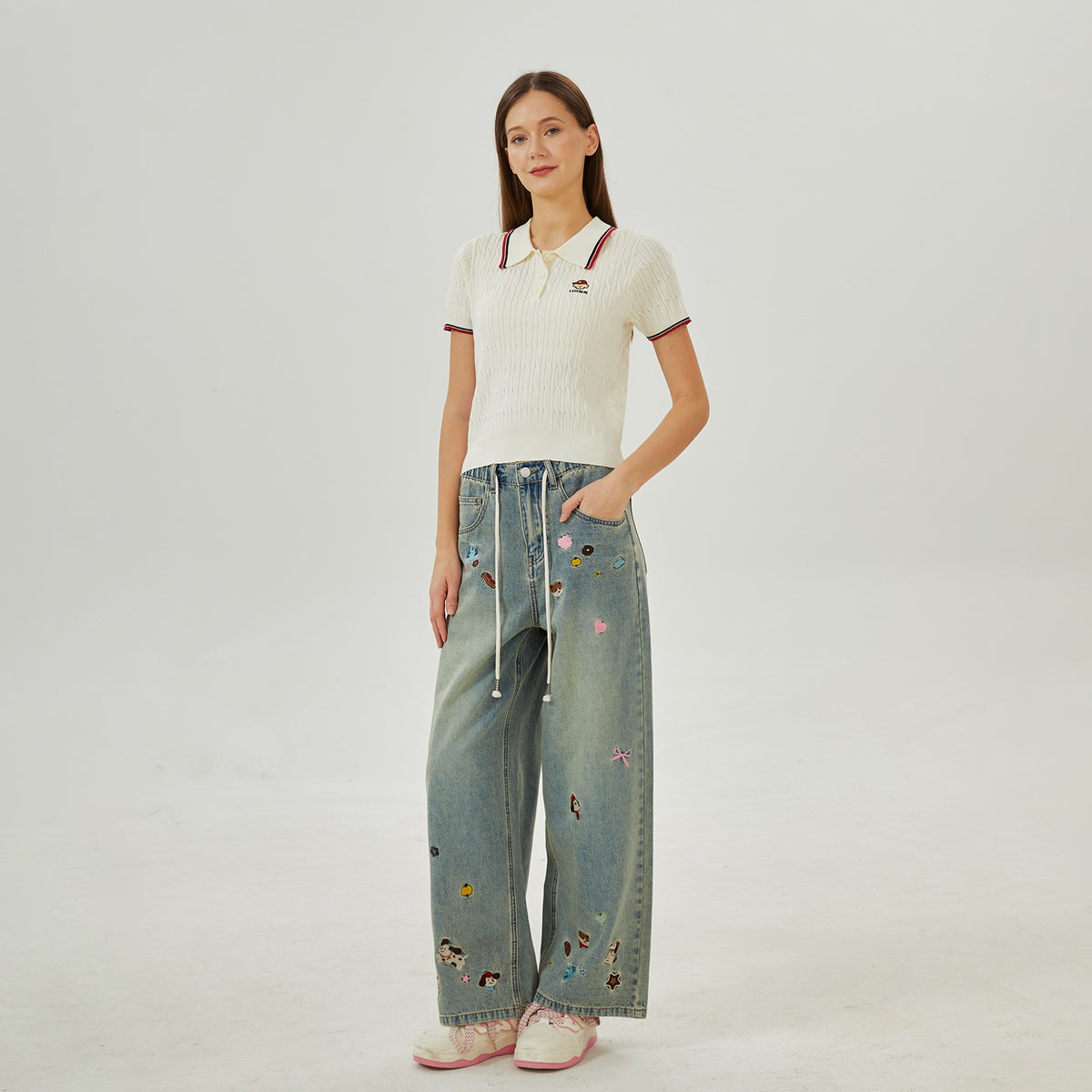 Embroidery Pants For Women