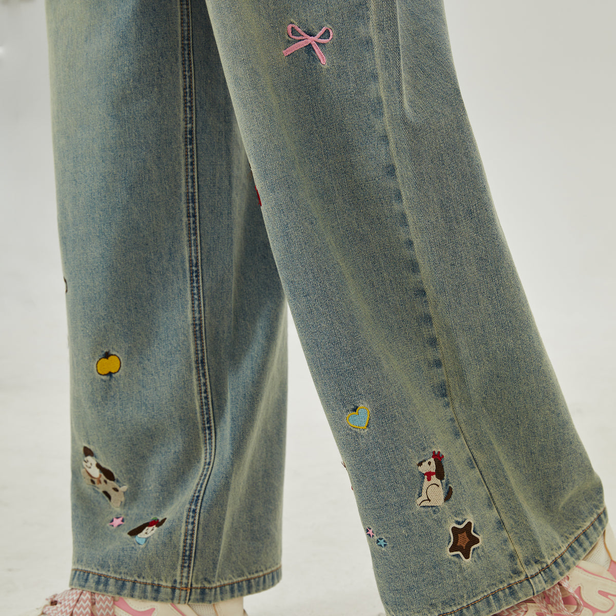 Embroidery Pants For Women