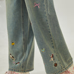 Embroidery Pants For Women