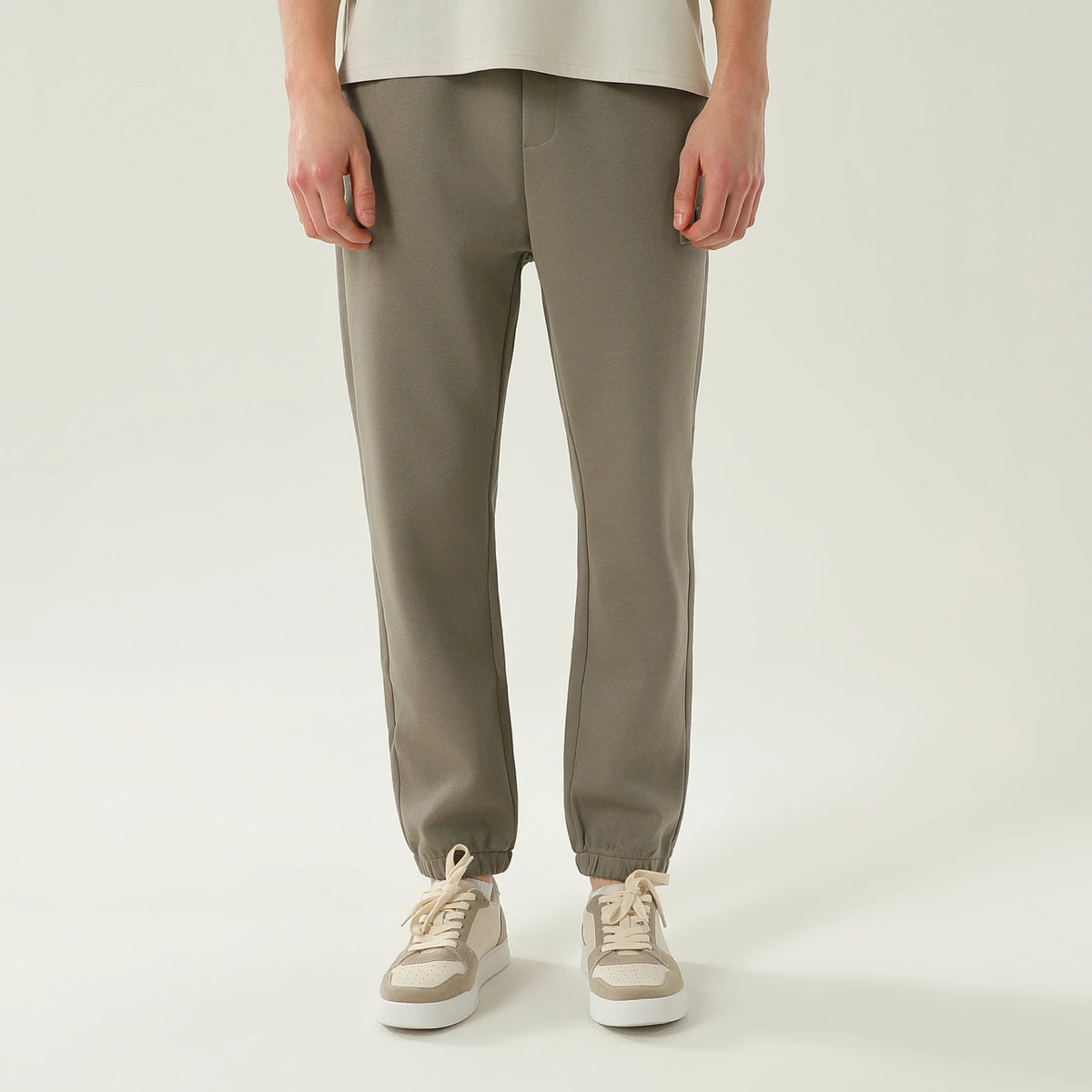 بنطال كاجوال مزين بطباعة للرجال