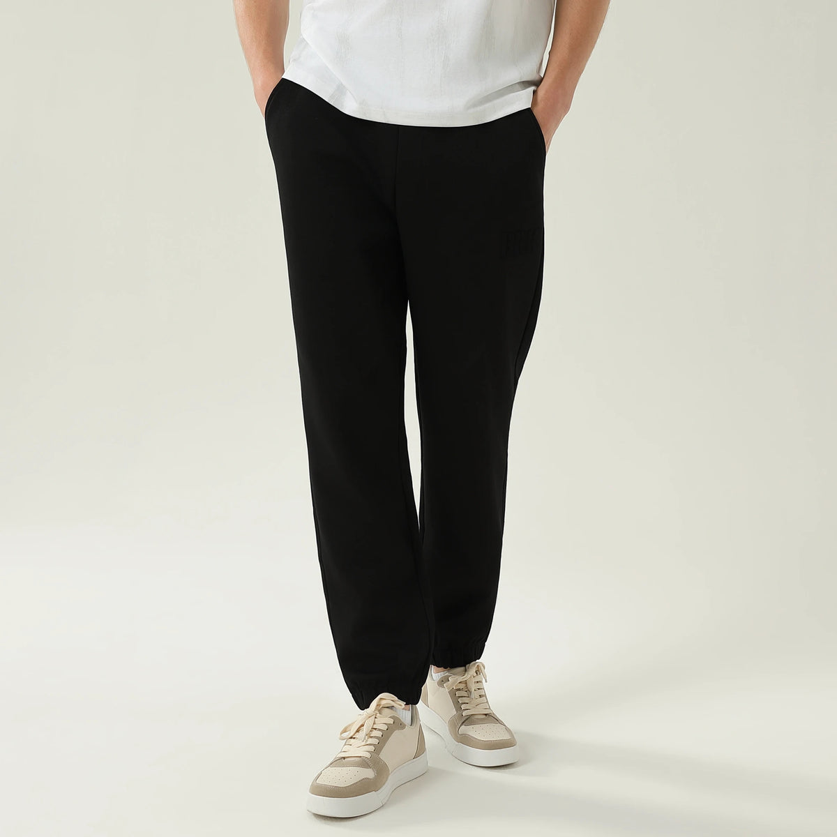 بنطال كاجوال مزين بطباعة للرجال