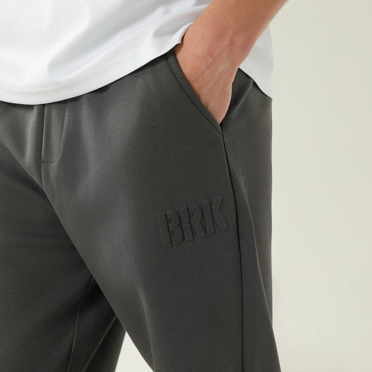 بنطال كاجوال مزين بطباعة للرجال