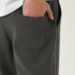 بنطال كاجوال مزين بطباعة للرجال