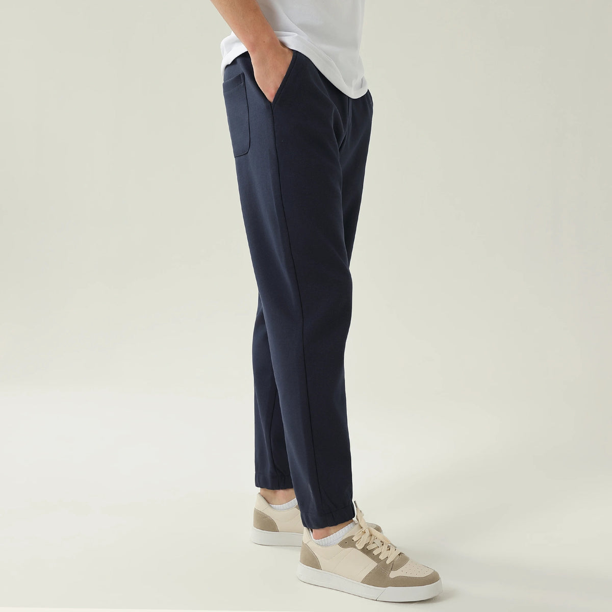 بنطال كاجوال مزين بطباعة للرجال