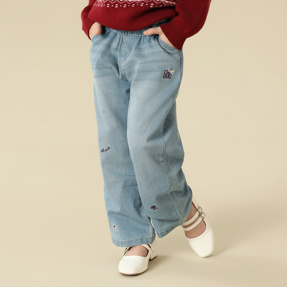Embroidery Pants For Girls