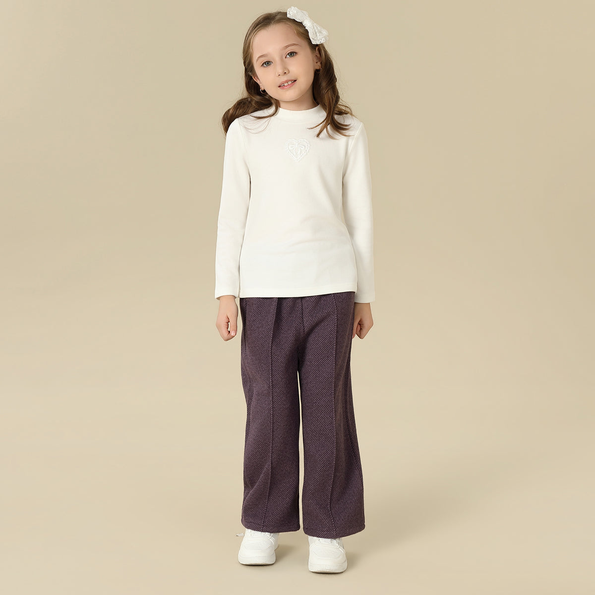 Solid Pants For Girls