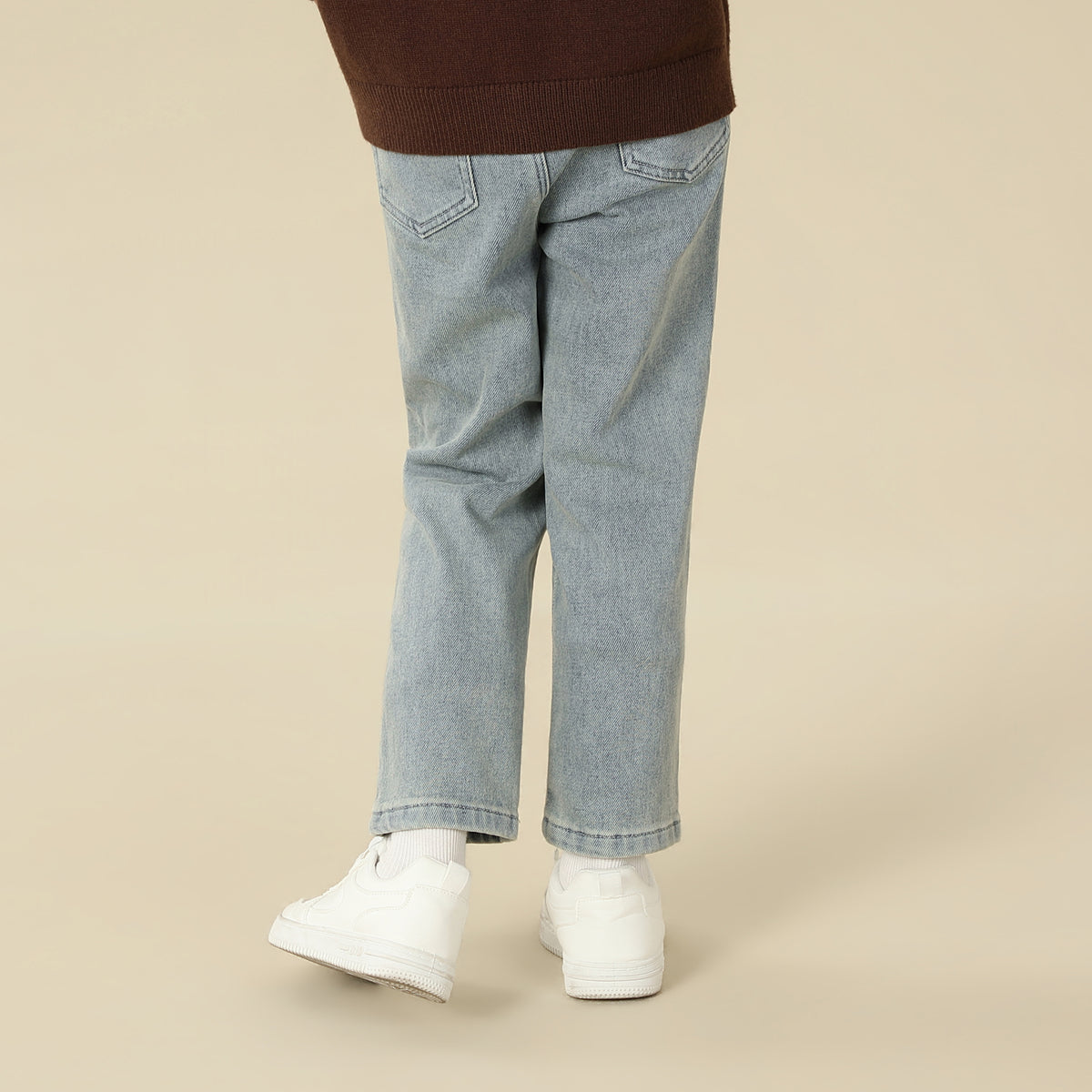 Washed Jeans Pants For Girls
