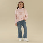 Washed Jeans Pants For Girls