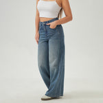 Washed Jeans Pants For Women
