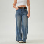 Washed Jeans Pants For Women