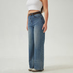Washed Jeans Pants For Women