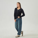 Washed Jeans Pants For Women