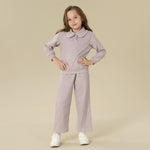 Solid Pants For Girls