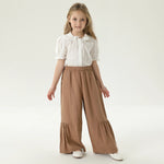 Solid Pants For Girls