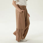 Solid Pants For Girls