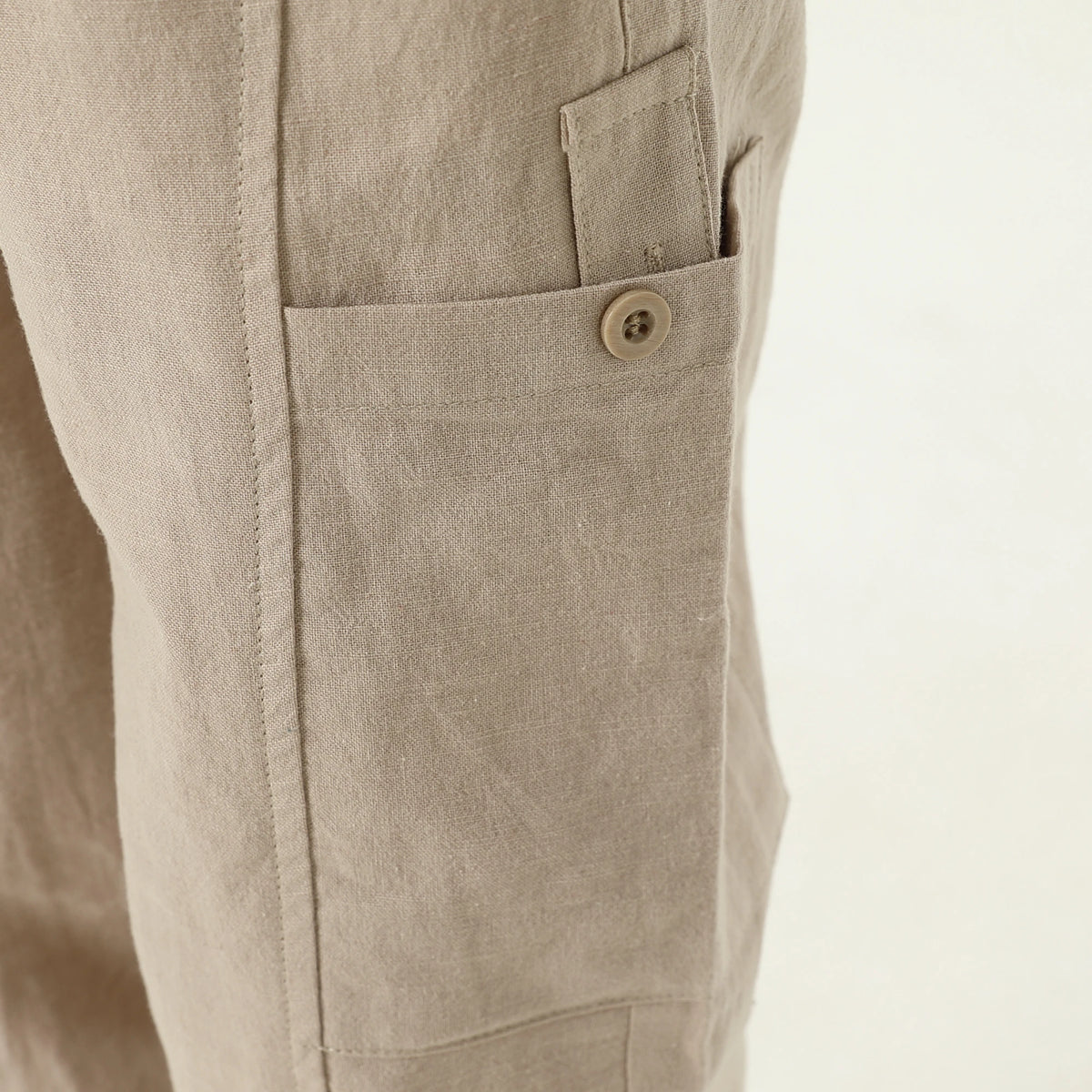 بنطال كاجوال سادة بخصر مطاطي للأولاد