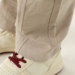 بنطال كاجوال سادة بخصر مطاطي للأولاد