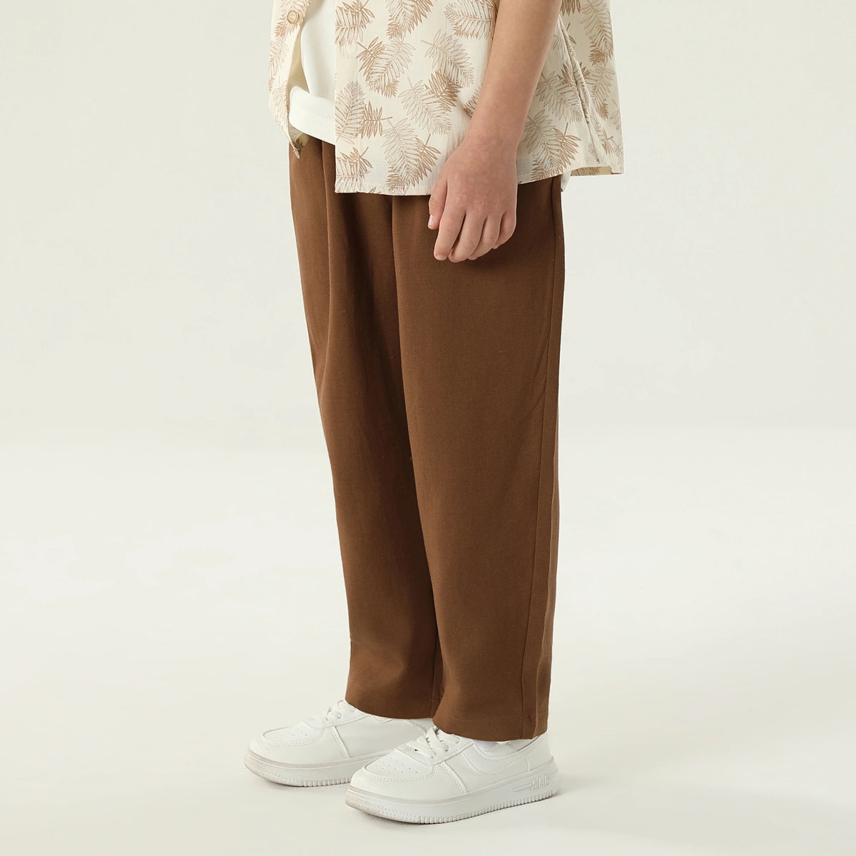 بنطال كاجوال سادة للأولاد