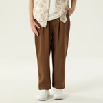 بنطال كاجوال سادة للأولاد