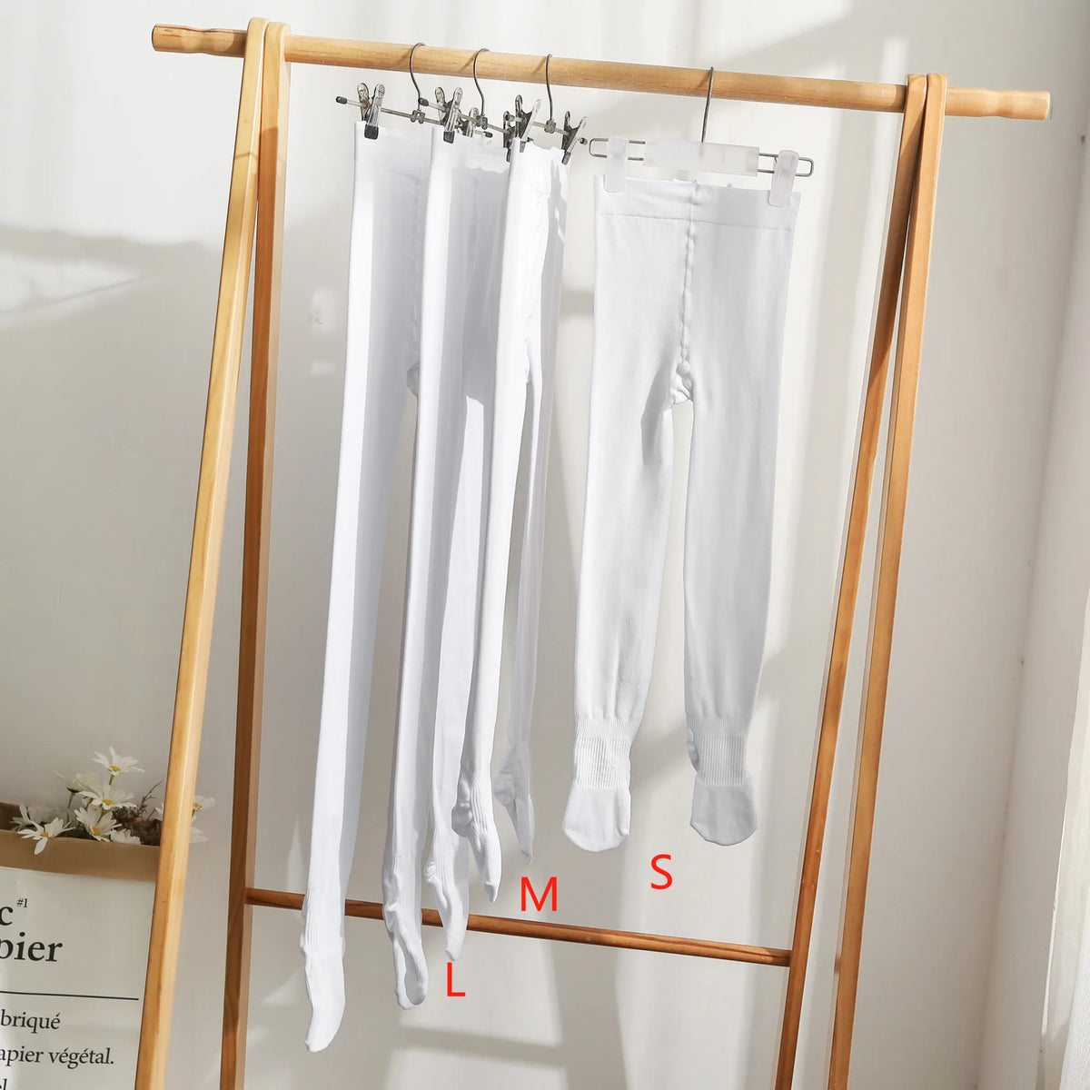 White Pantyhose for Girls Image