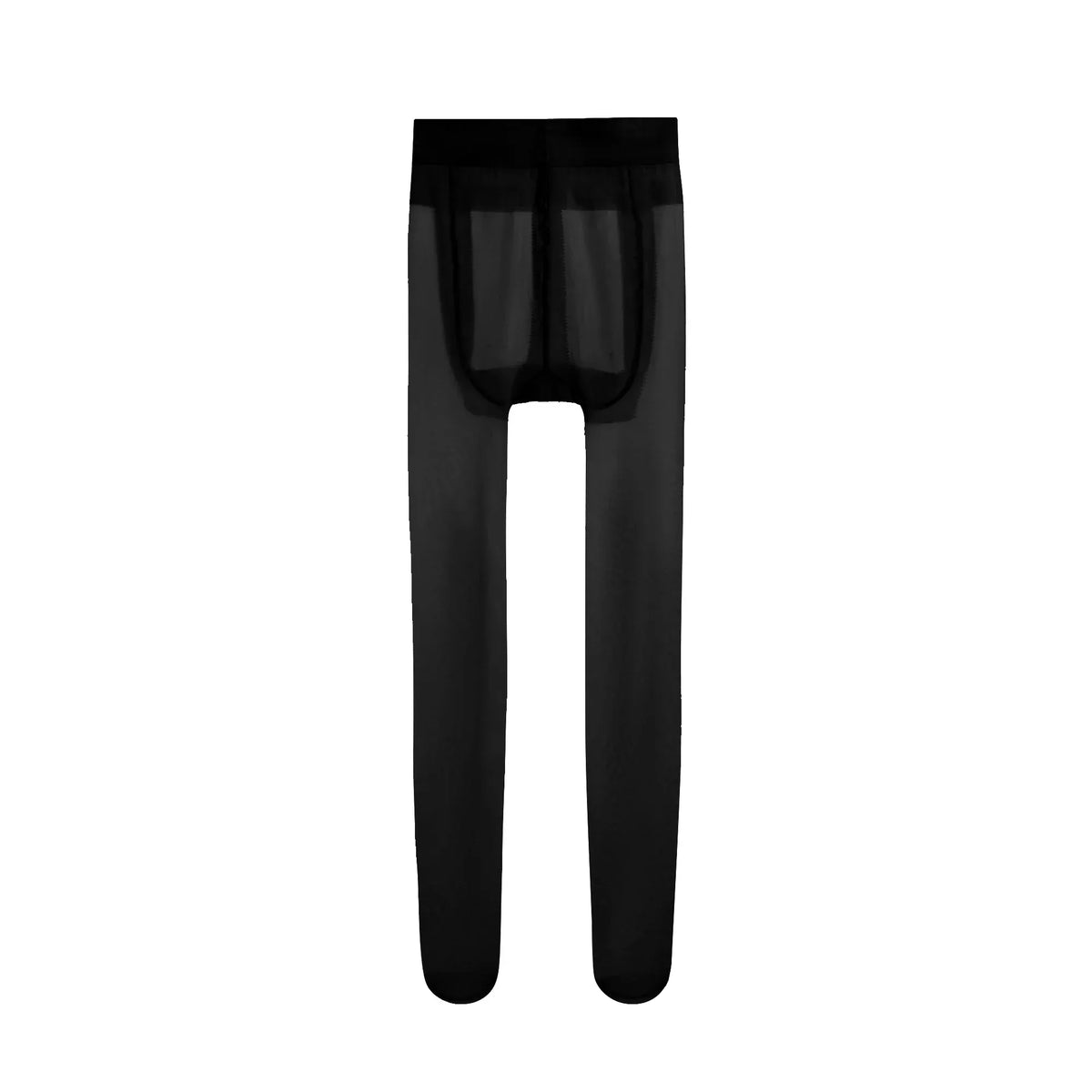 XL Black Pantyhose for Women Image