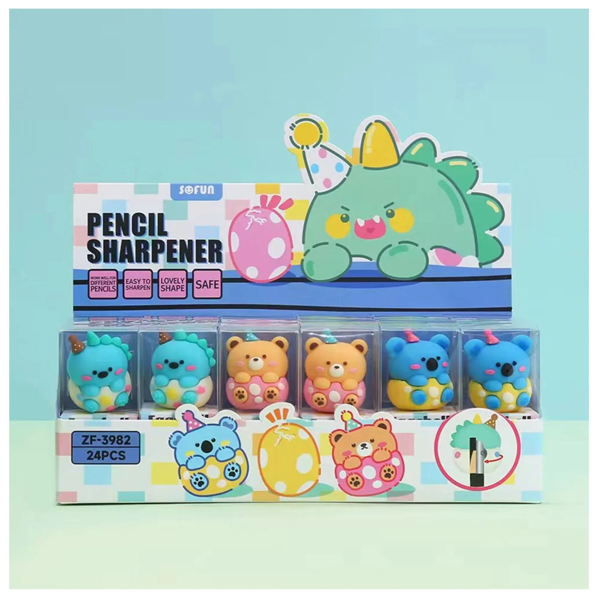 Free Multicolor Pencil Sharpner Image