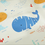 0M Multicolor-whale Play Mat For Baby Image