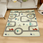 0M Multicolor-road Play Mat For Baby Image
