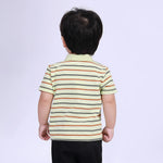 Striped Polo Shirt for Baby Boy Image