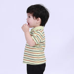 Striped Polo Shirt for Baby Boy Image