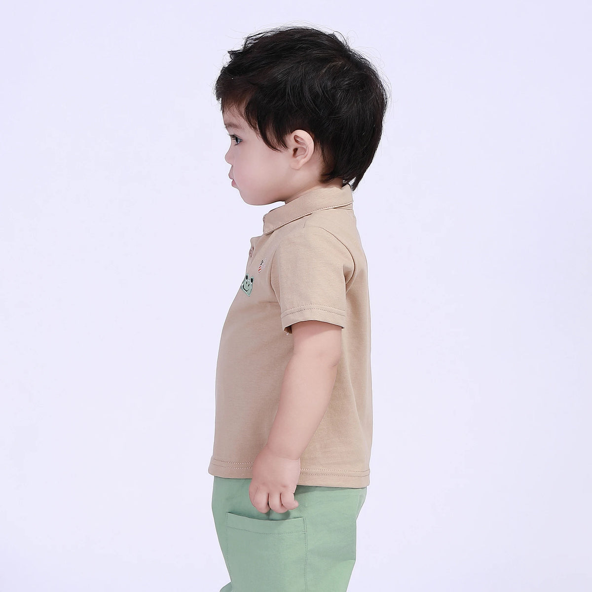 Embroidery Polo Shirt for Baby Boy Image