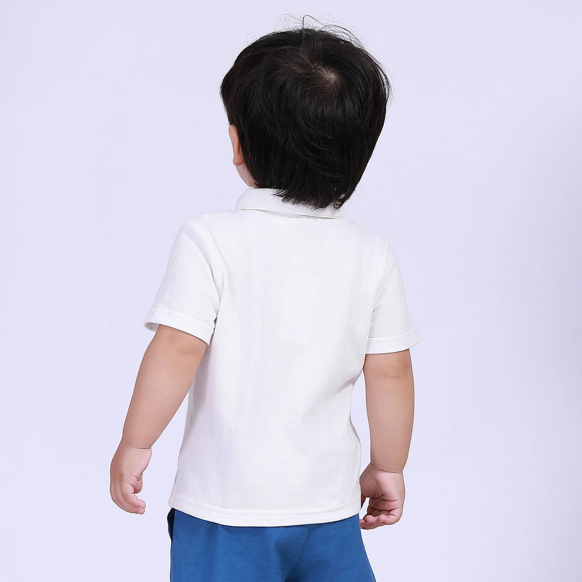 Printed Polo Shirt for Baby Boy Image