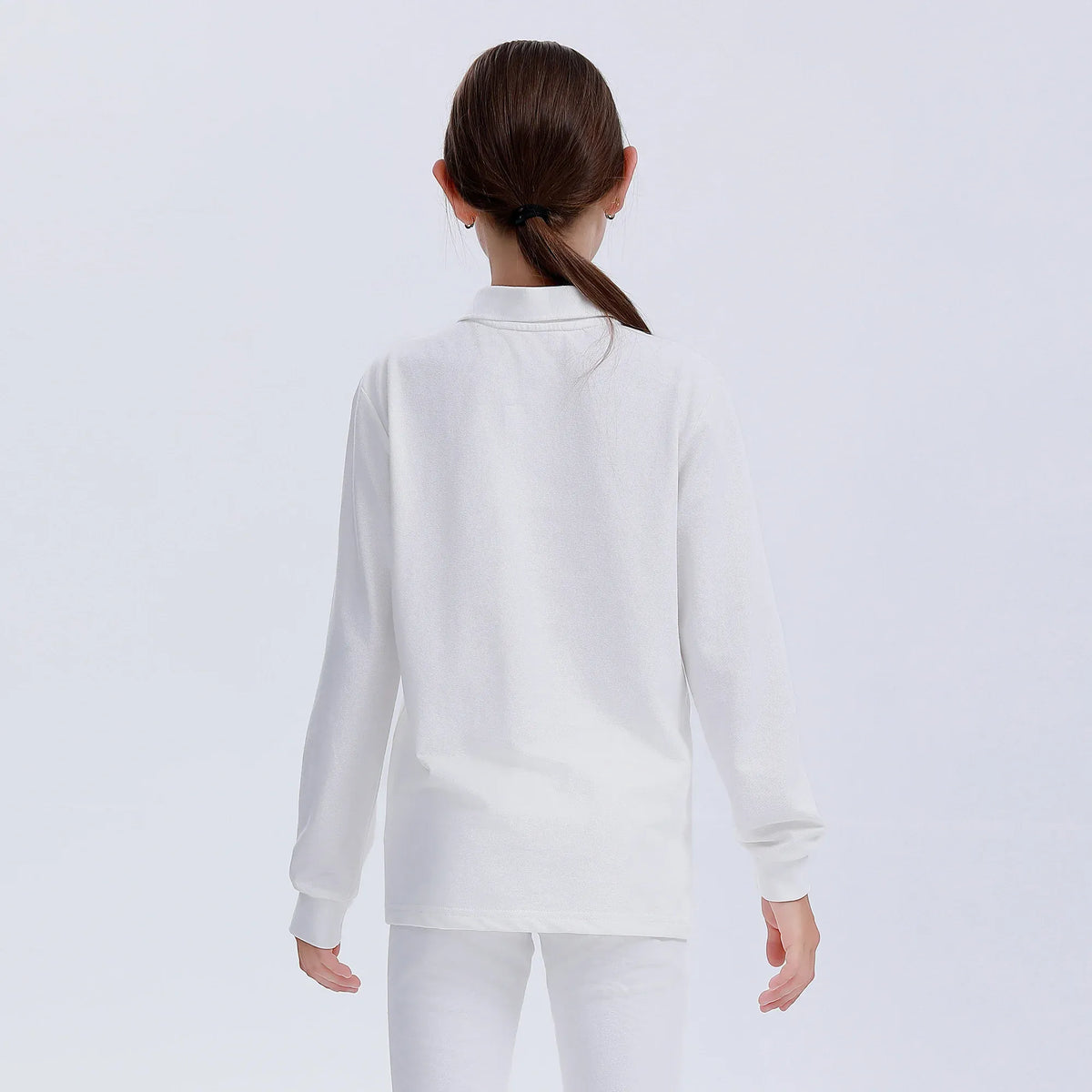 Embroidery Uniform Polo Shirt for Girls Image