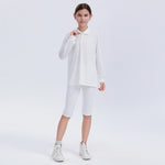 Embroidery Uniform Polo Shirt for Girls Image