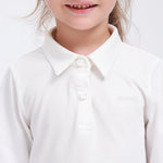 Embroidery Uniform Polo Shirt for Girls Image