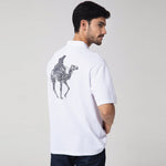 Printed Casual Polo Shirt for Men Image