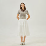 بولوشيرت مخطط للنساء