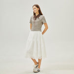 بولوشيرت مخطط للنساء