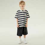 بولوشيرت كاجوال مخطط للأولاد