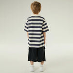 بولوشيرت كاجوال مخطط للأولاد