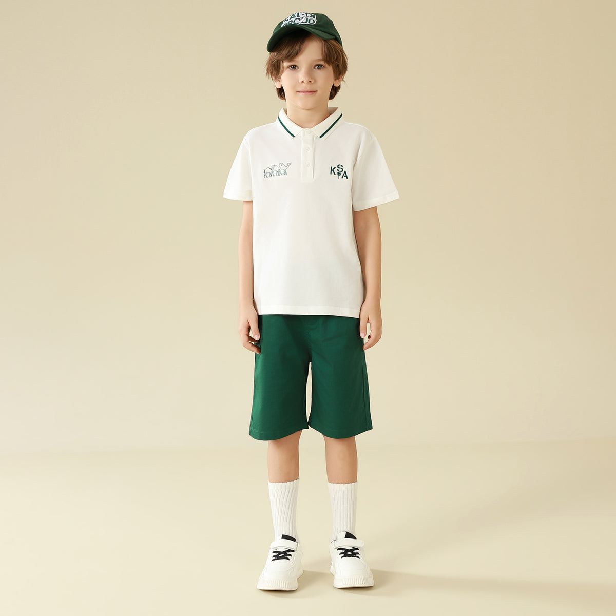 Embroidery Polo Shirt For Boys
