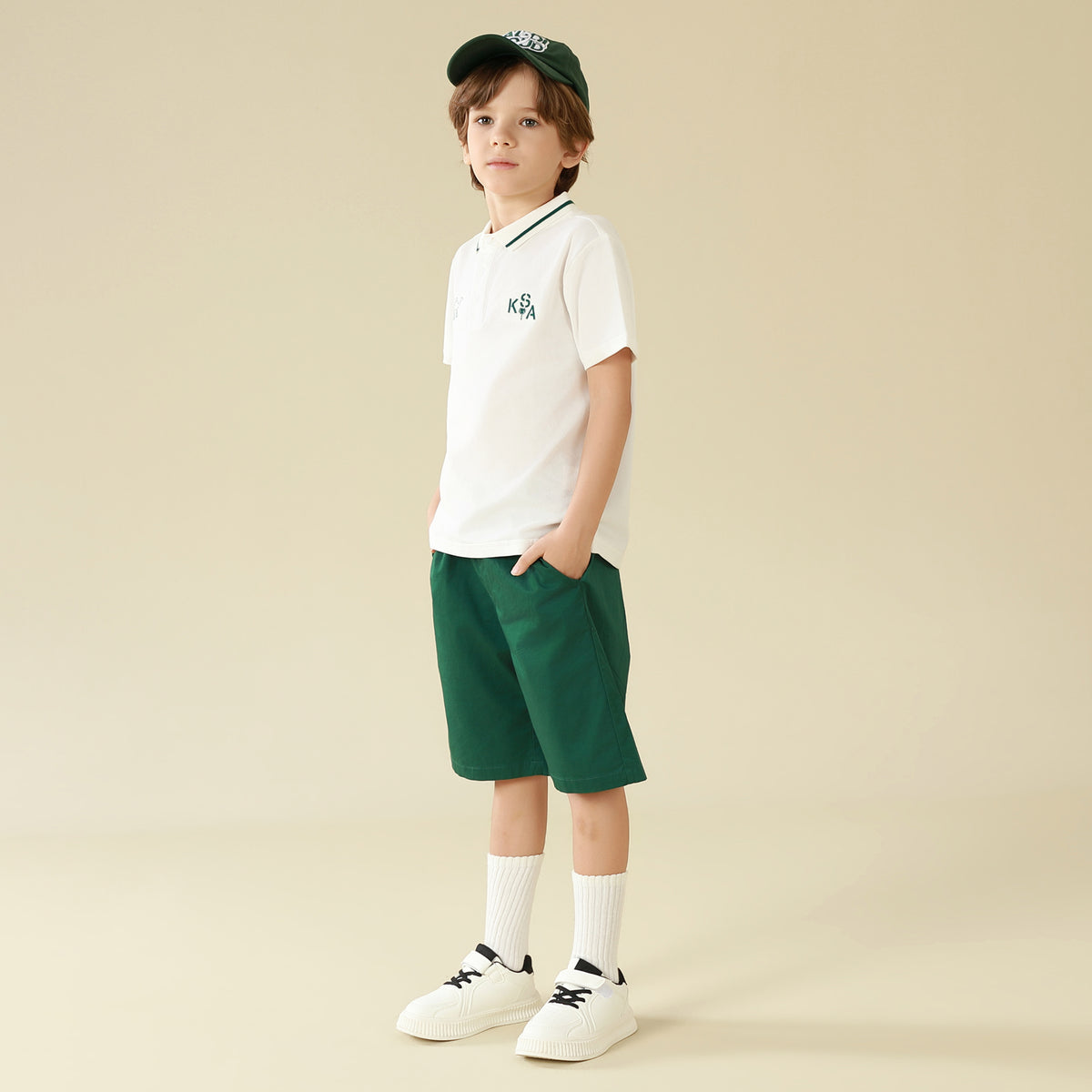 Embroidery Polo Shirt For Boys