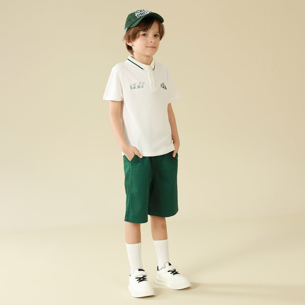 Embroidery Polo Shirt For Boys