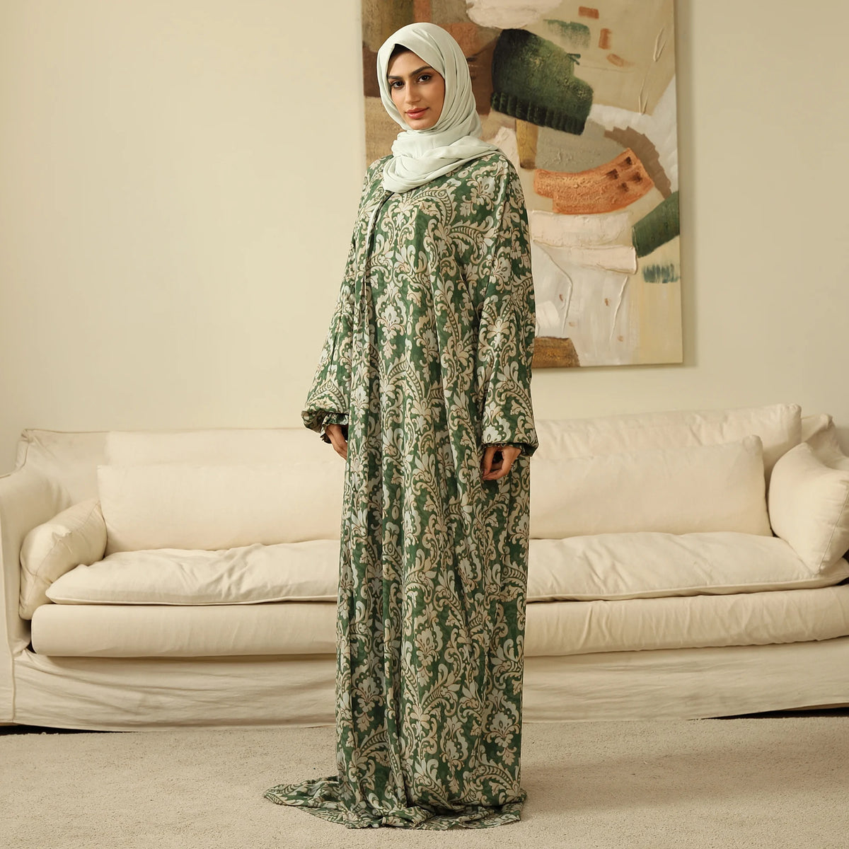 شرشف مطبوع للنساء