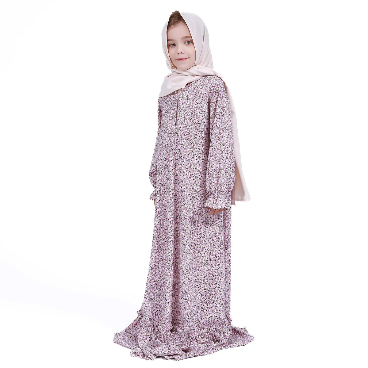 Isalmic Prayer Robe For Girls Image