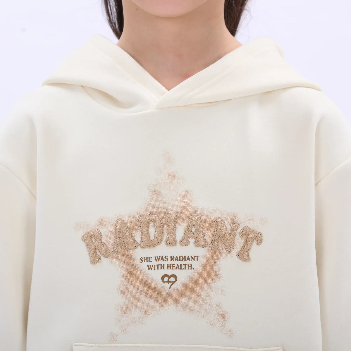 Casual Embroidery Hoodie for Girls Image